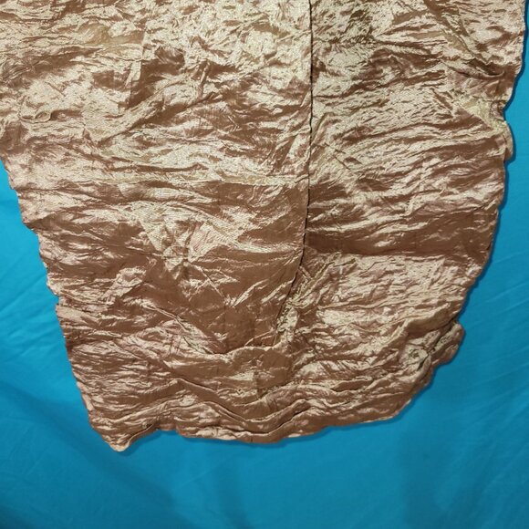 Nicole Miller Collection Metallic Ruched Cocktail Dress Size 12 - Picture 10 of 10